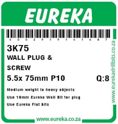 3K75 - Wall Plug & Screw -3K75_label_T